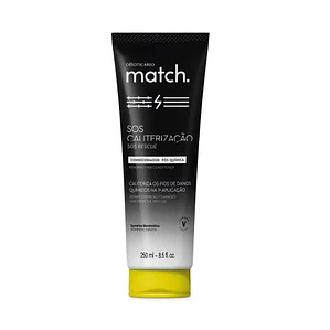 Match Condicionador pós química SOS Cauterização 250ml