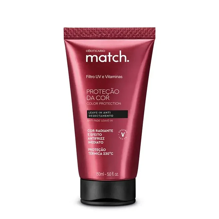 Match proteção da cor leave-in anti desbotamento 150ml 1