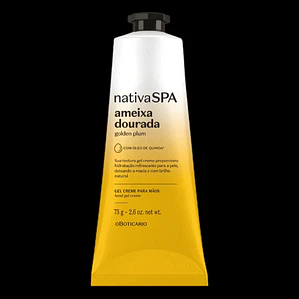 Ameixa Dourada SPA 75g Creme hidratante para mãos