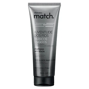 Match Shampoo anti idade Brancos tingidos 250ml