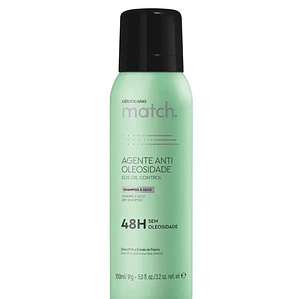 Match shampoo à seco agente anti oleosidade 150ml