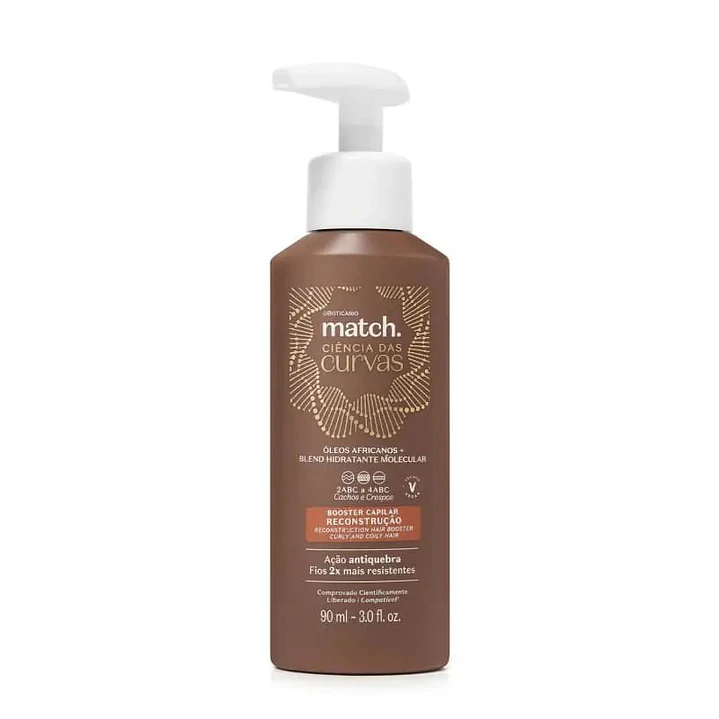 Match booster capilar reconstrução 90ml 1