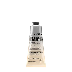 Madagascar vanilla 75g Creme hidratante para mãos