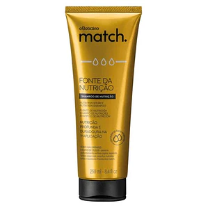Match shampoo de nutrição 250ml