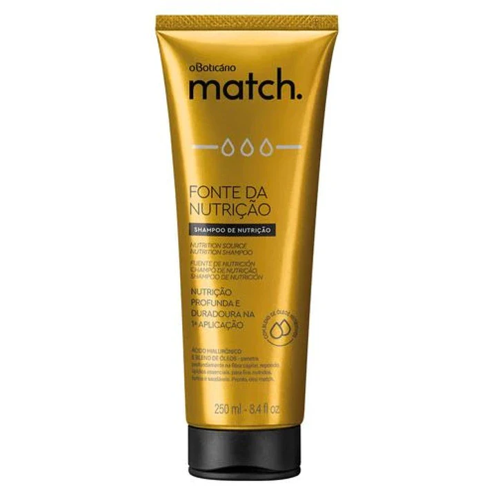 Match shampoo de nutrição 250ml 1