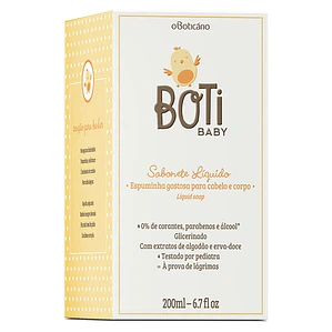 Boti Baby Sabonete líquido de glicerina 200ml