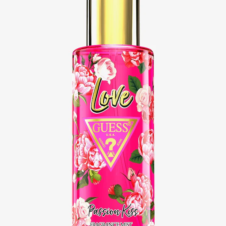 Guess Love Passion Kiss Body Mist for Women Floral and Citrusy Fragrance 1