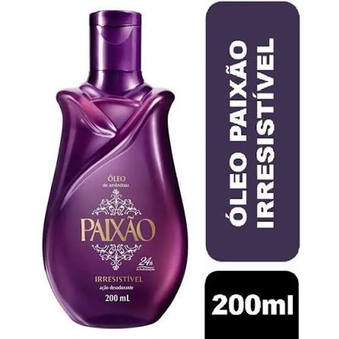 Óleo Corporal  Irresistivel Flor de Liz, Paixão  200ml 2