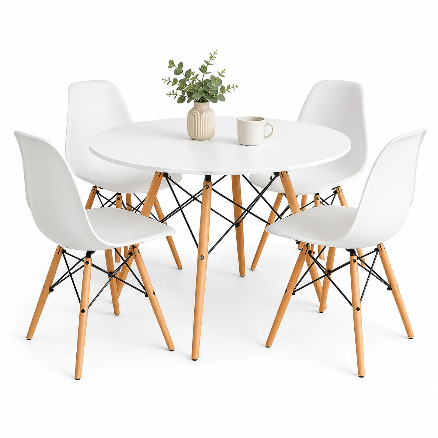MESA EAMES 80CM EN MADERA HAYA 2