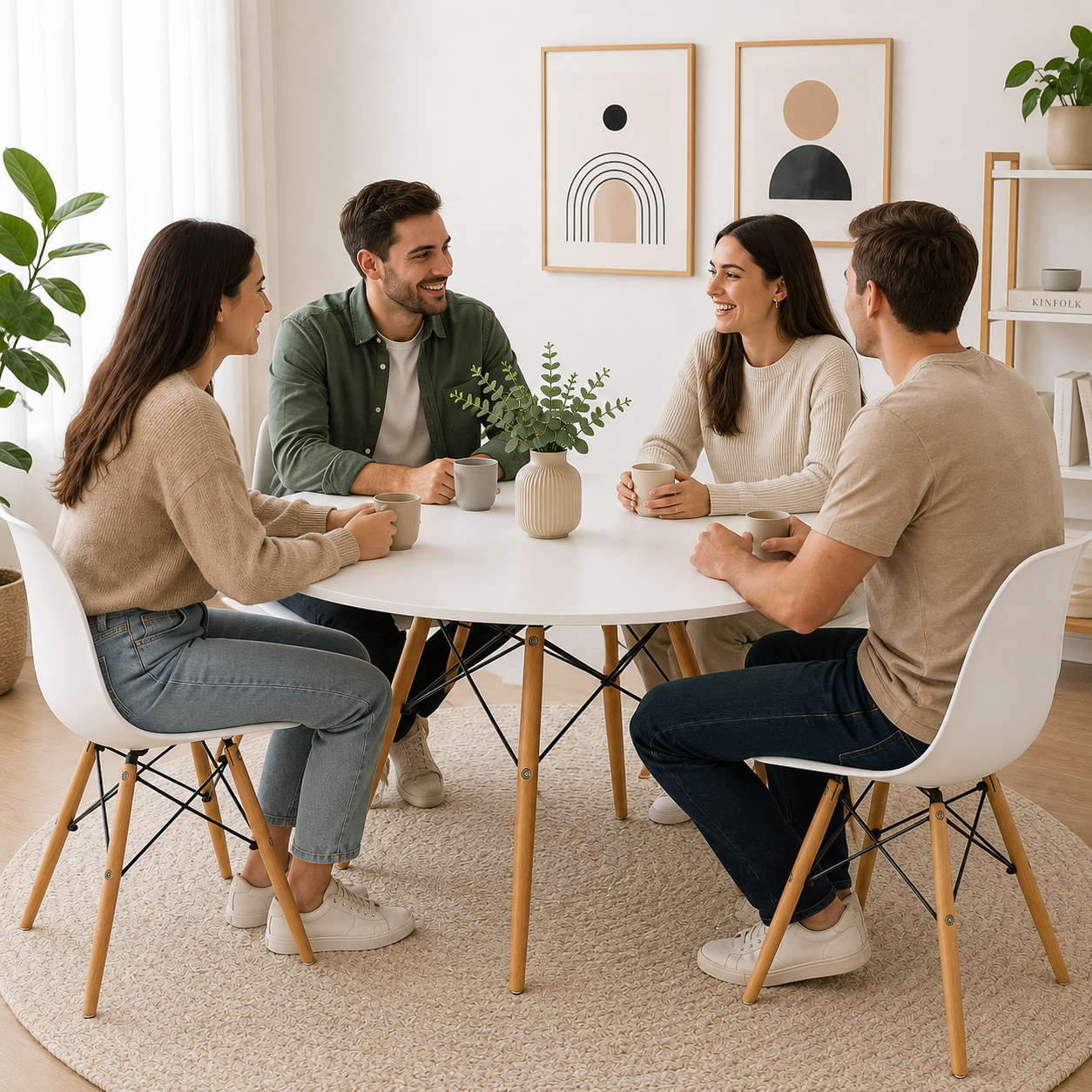 MESA EAMES 80CM EN MADERA HAYA 3