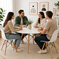 MESA EAMES 80CM EN MADERA HAYA - Miniatura 3
