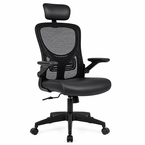 SILLA GERENCIAL ECO CUERO ERGONOMICA