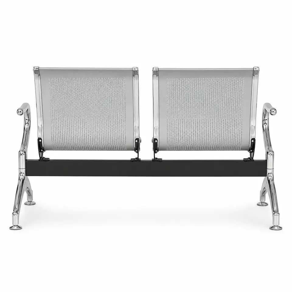Silla tandem 2 puestos  3
