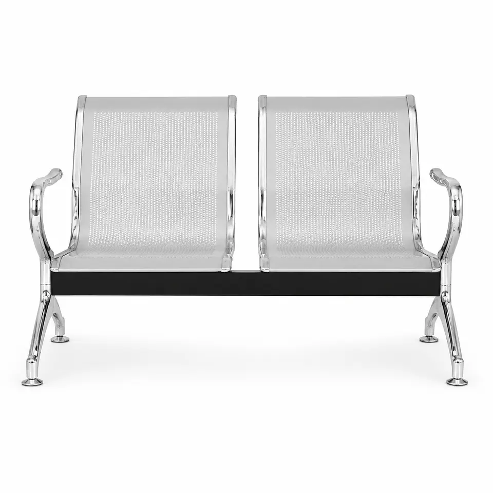 Silla tandem 2 puestos  5
