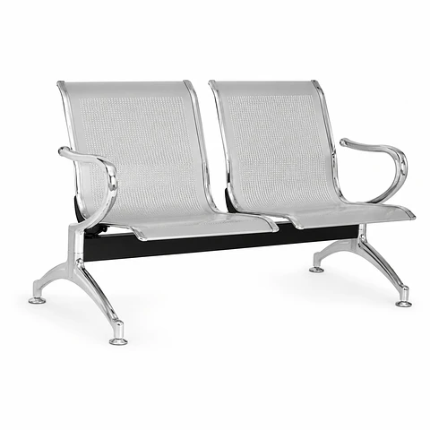Silla tandem 2 puestos 