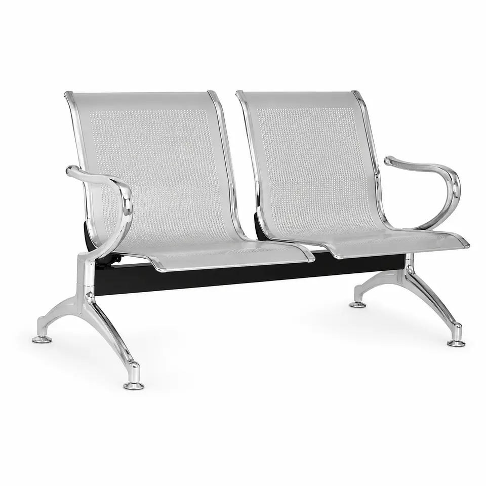 Silla tandem 2 puestos  1