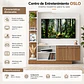 Centro de Entretenimiento OSLO para TV 55 Pulgadas Blanco / Arcila - Miniatura 4