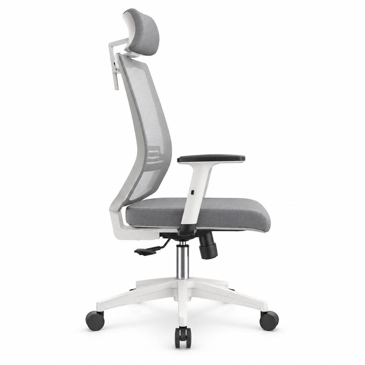 SILLA GERENCIAL THINK GRIS MARCO BLANCO  2