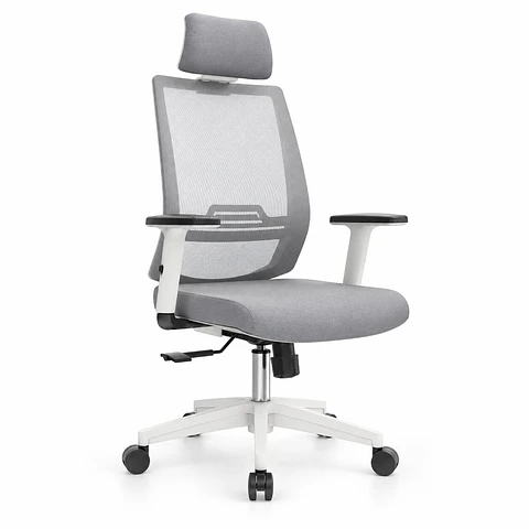 SILLA GERENCIAL THINK GRIS MARCO BLANCO 