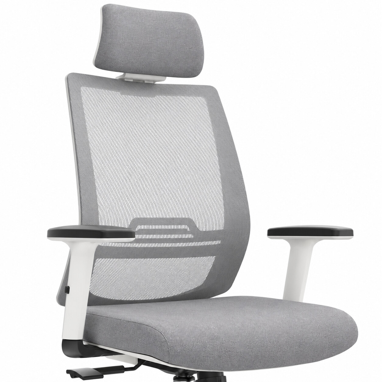 SILLA GERENCIAL THINK GRIS MARCO BLANCO  5