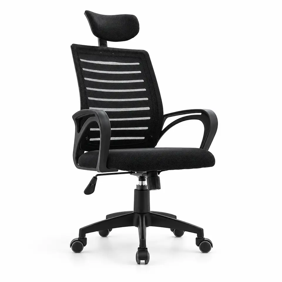 Silla gerencial Lux Eco con cabecero 1