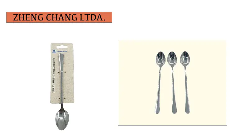 Cuchara larga de mesa 3 Piezas  1