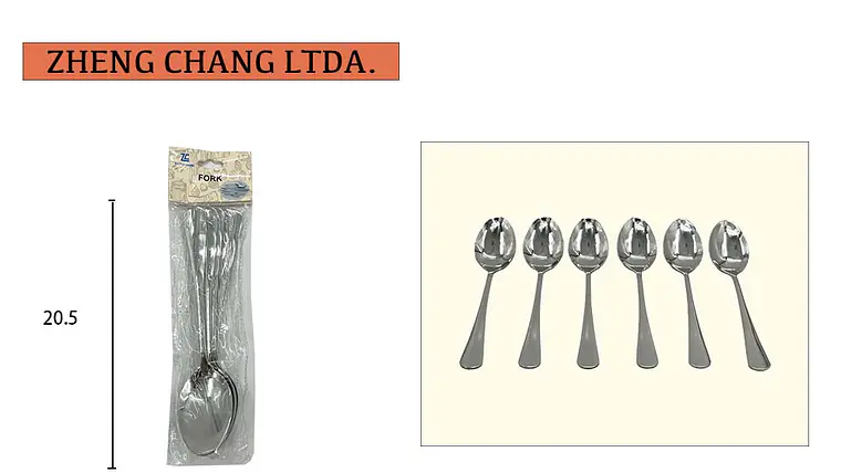 Cuchara de mesa 6 piezas   1