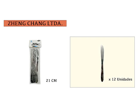Cuchillo de mesa 12 unidades 