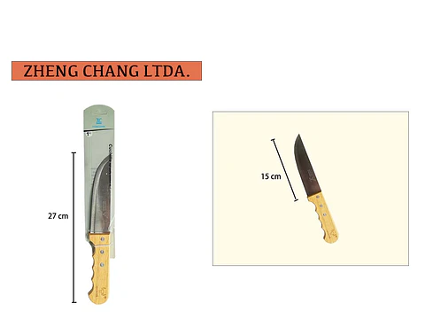 Cuchillo de cocina mango ancho