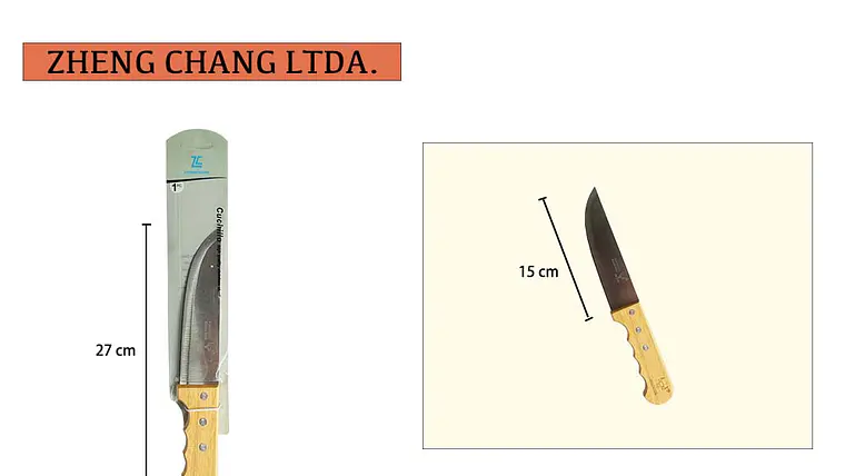 Cuchillo de cocina mango ancho 1