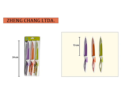 Set de cuchillo colores  