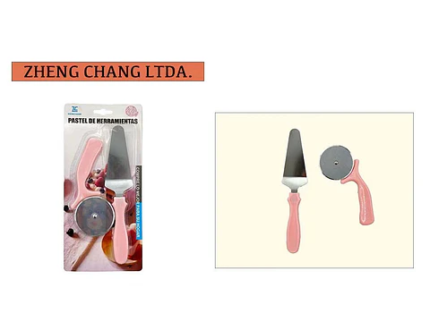 Set cuchillo y pala para pizza 