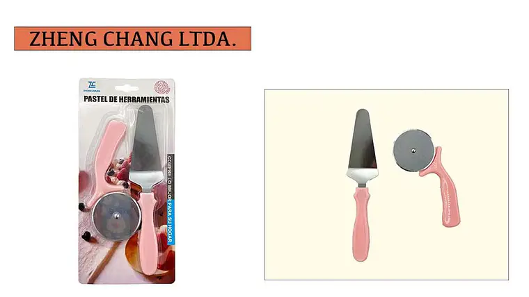 Set cuchillo y pala para pizza  1