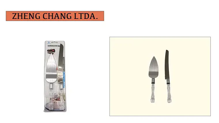 Set cuchillo y pala acrilico 1