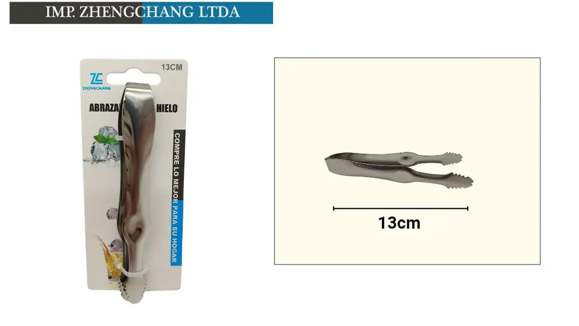 Pinza metálica chica 13cm  1