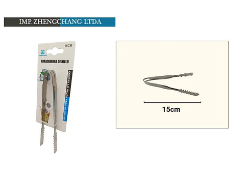 Pinza metálica 15cm 