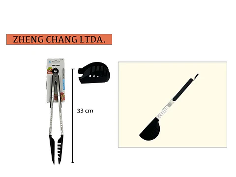 Pinza metálica de servir 33cm 