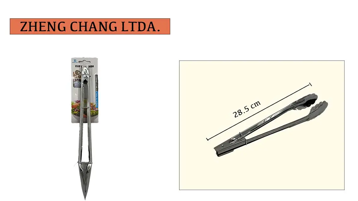 Pinza acero inox 28.5cm  1