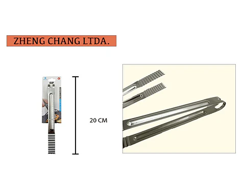 Pinzas acero inox 20cm 