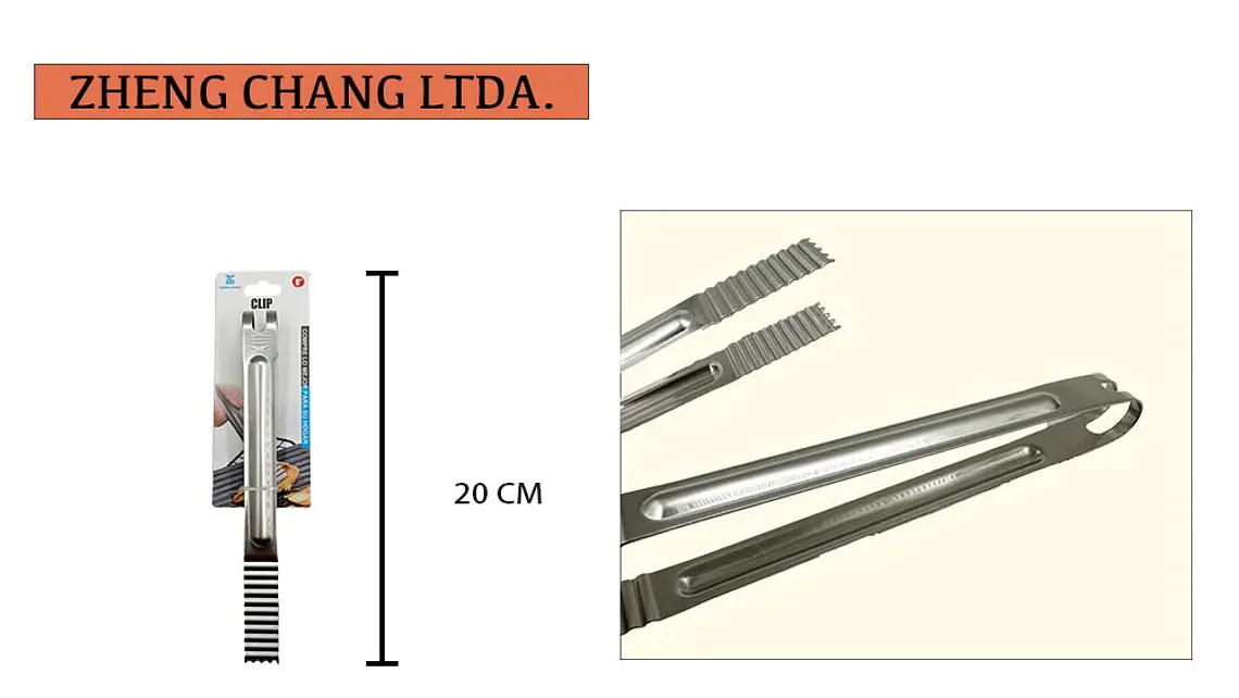 Pinzas acero inox 20cm  1