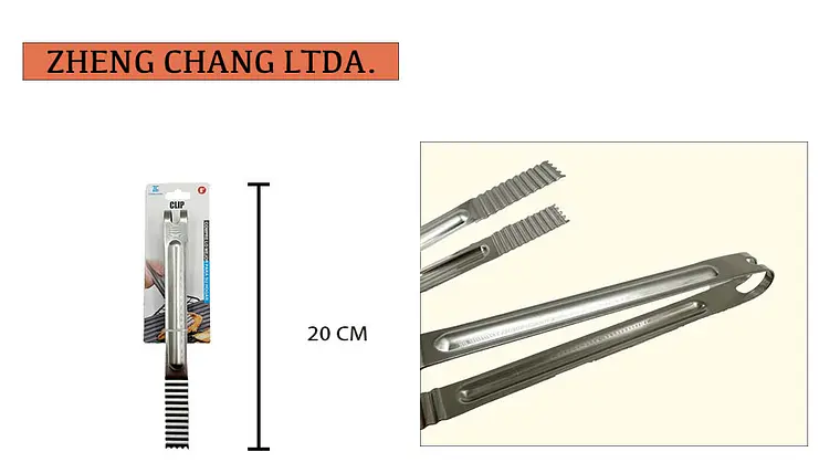 Pinzas acero inox 20cm  1