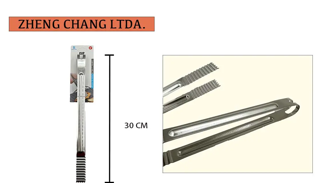 Pinzas acero inox 30cm  1