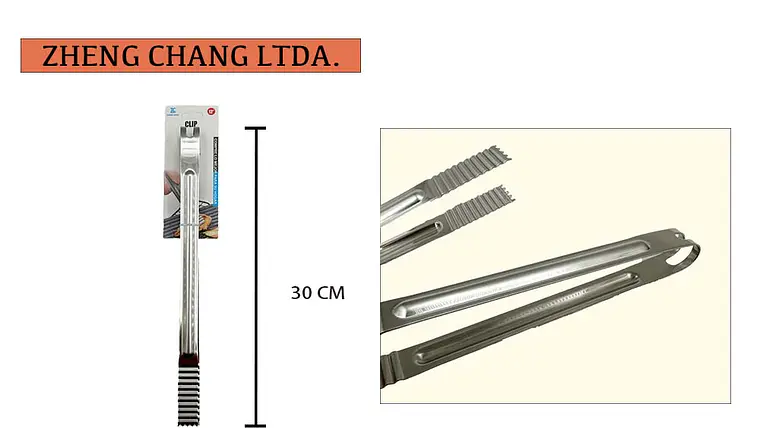 Pinzas acero inox 30cm  1