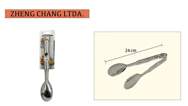 Pinza acero inox 24cm  1