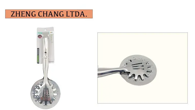 Pinza con espátula redonda  1