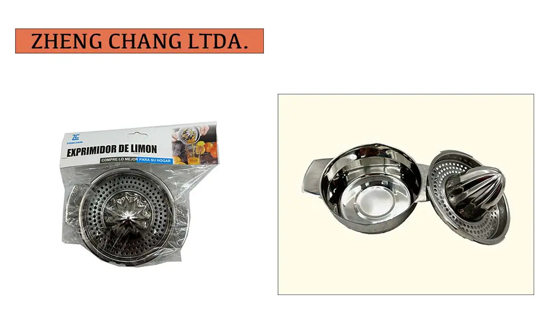 Exprimidor de acero inox  1