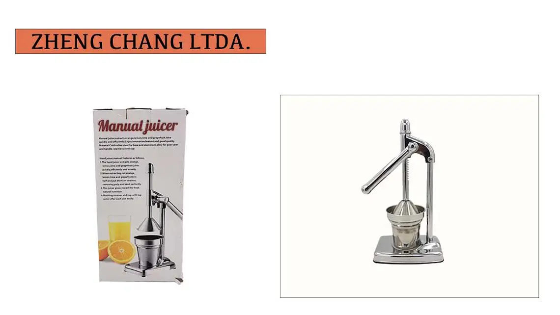 Exprimidor de naranjas saca jugos acero inox  1