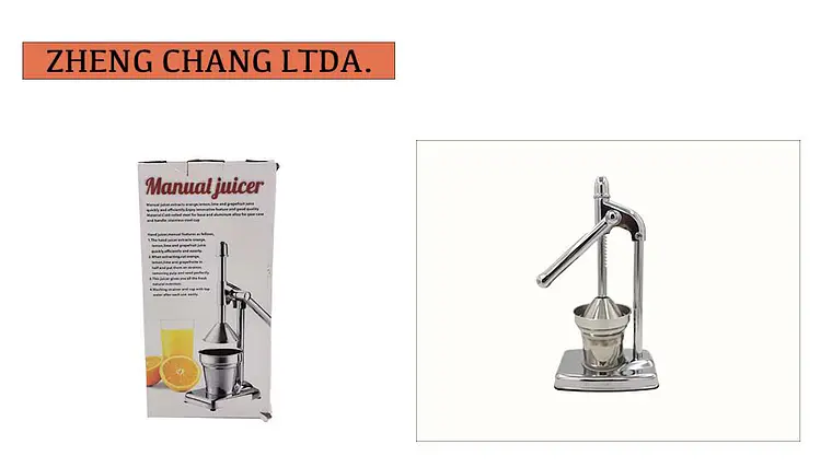 Exprimidor de naranjas saca jugos acero inox  1