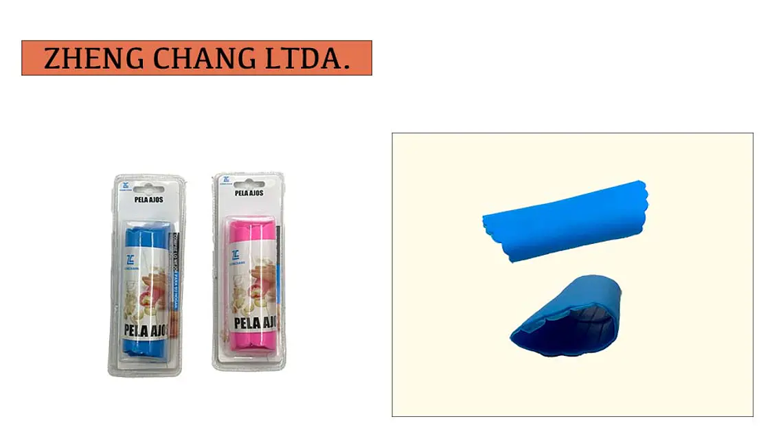 Pelador de ajo de silicona  1