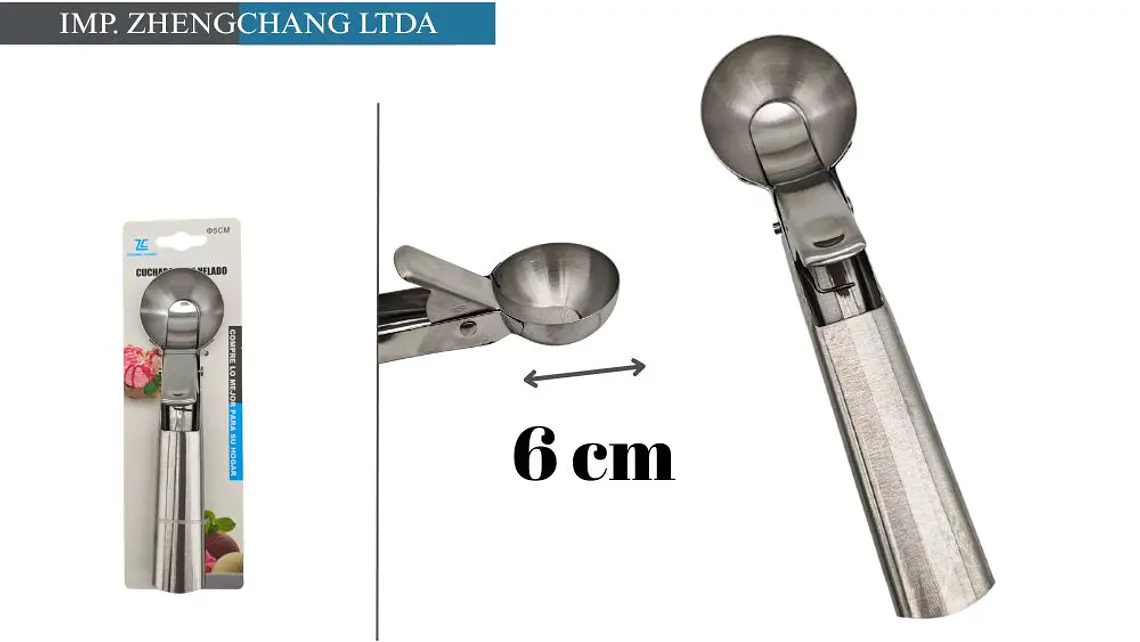 Cuchara para helado 6cm  1